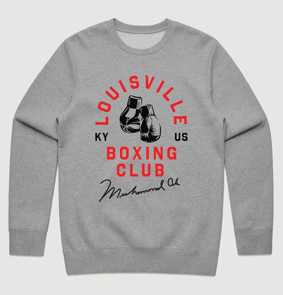 Louisville Boxing Club 1954 Men's Crewneck - Muhammad Ali Experience LA